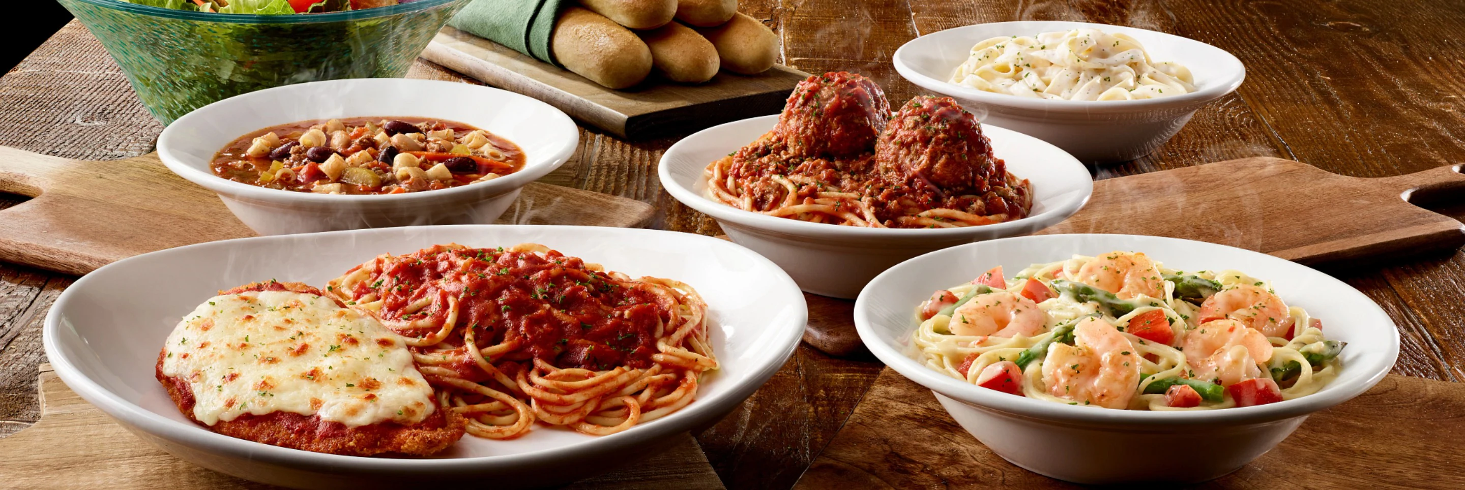Olive Garden happy hour drinks and specials